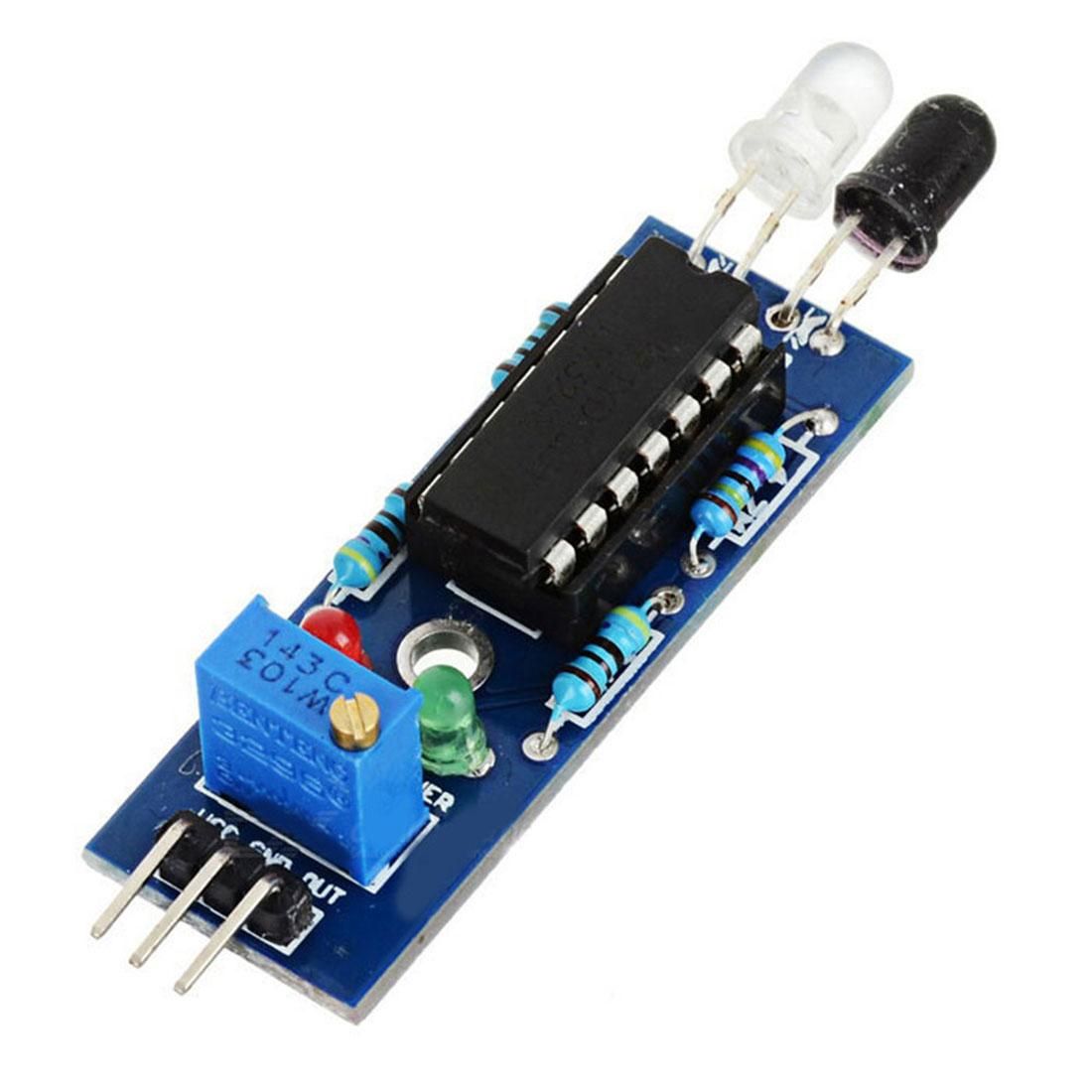LDTR - B0006 IR Obstacle Avoidance Sensor Line Tracking Module for Smart Car & Robot - Blue