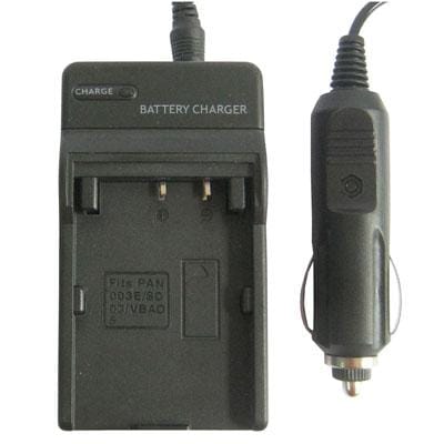 Digital Camera Battery Charger for Panasonic 003E/ S003/ VBA0 (Black)