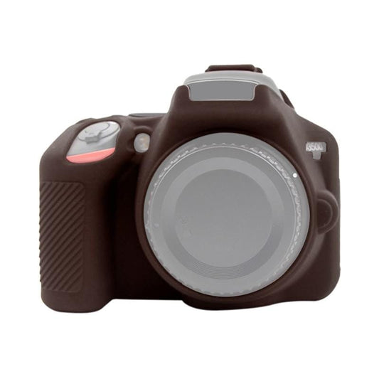 PULUZ Soft Silicone Protective Case for Nikon D3500 (Coffee)