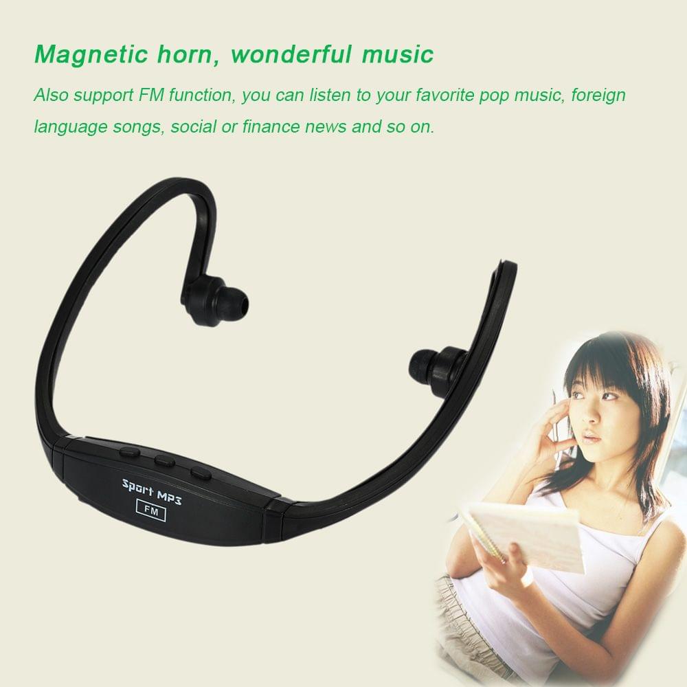 Compact Digital Music Player Dual-channel Sports MP3 with FM