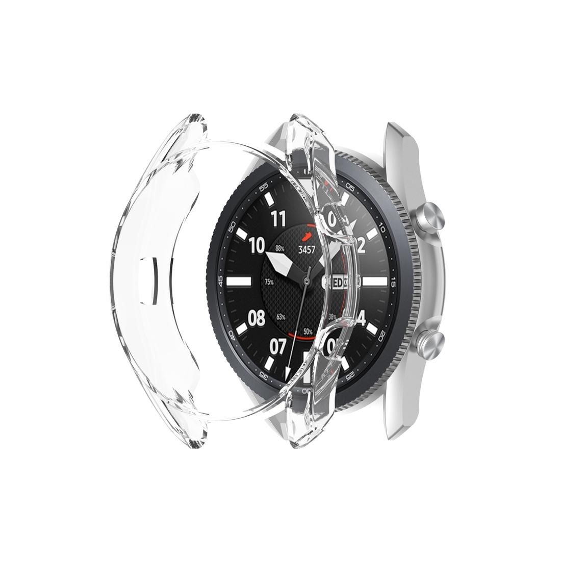 For Samsung Galaxy Watch 3 41mm Transparent TPU Watch (White)