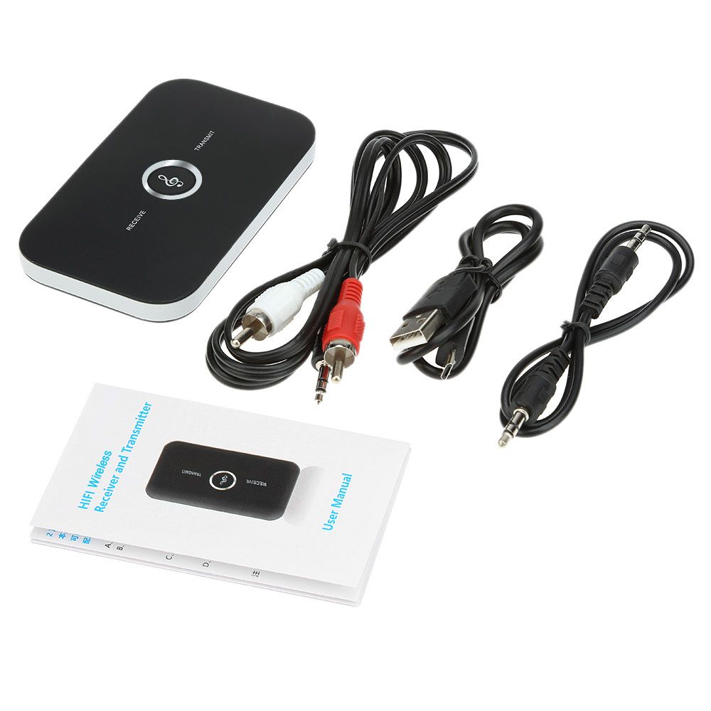 B6 2 in 1 Bluetooth Transmitter & Receiver Wireless A2DP
