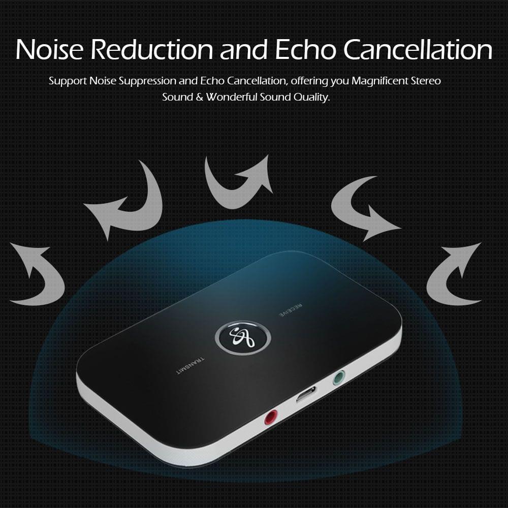 B6 2 in 1 Bluetooth Transmitter & Receiver Wireless A2DP