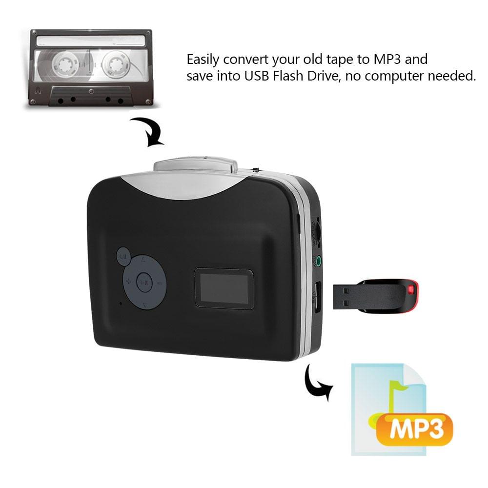 ezcap230 Cassette Tape-to-MP3 Converter Save into USB Flash