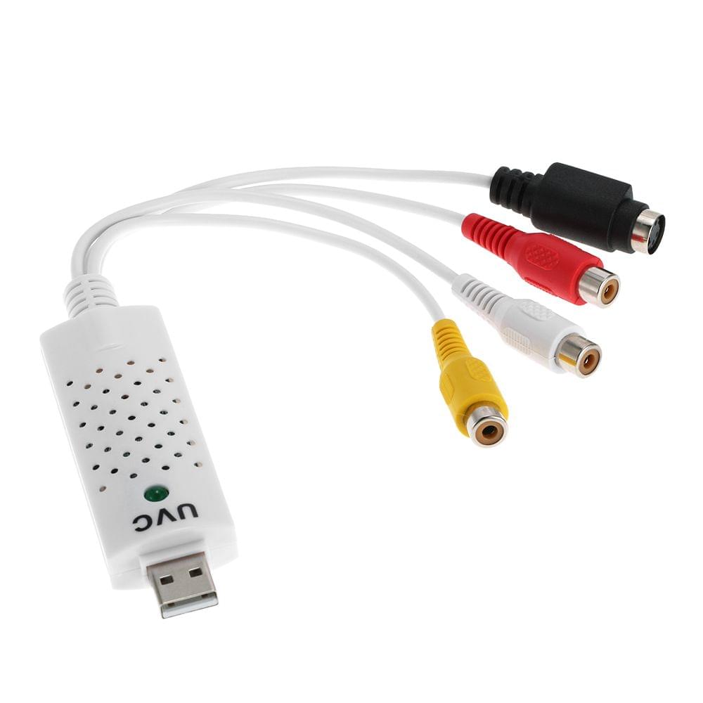 USB 2.0 Video Audio Capture Card HD Video Converter Adapter