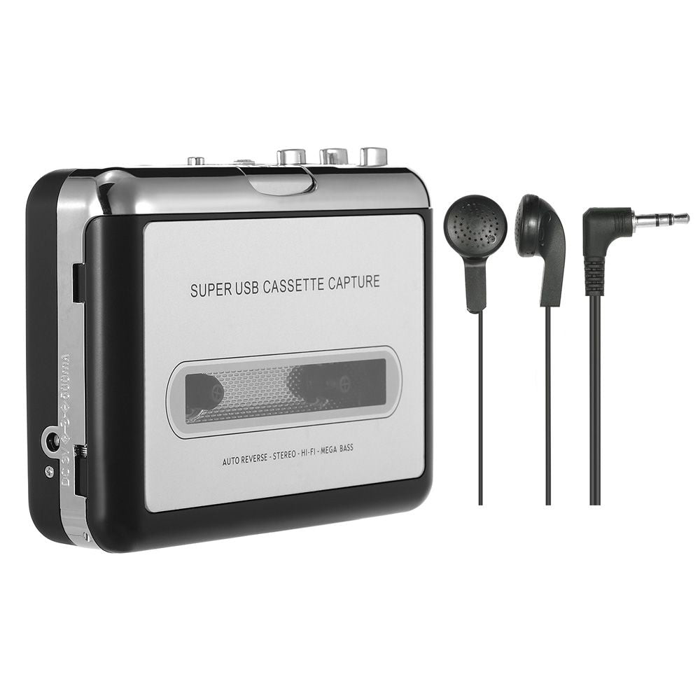 ezcap USB Cassette Capture  Cassette Tape-to-MP3 Converter