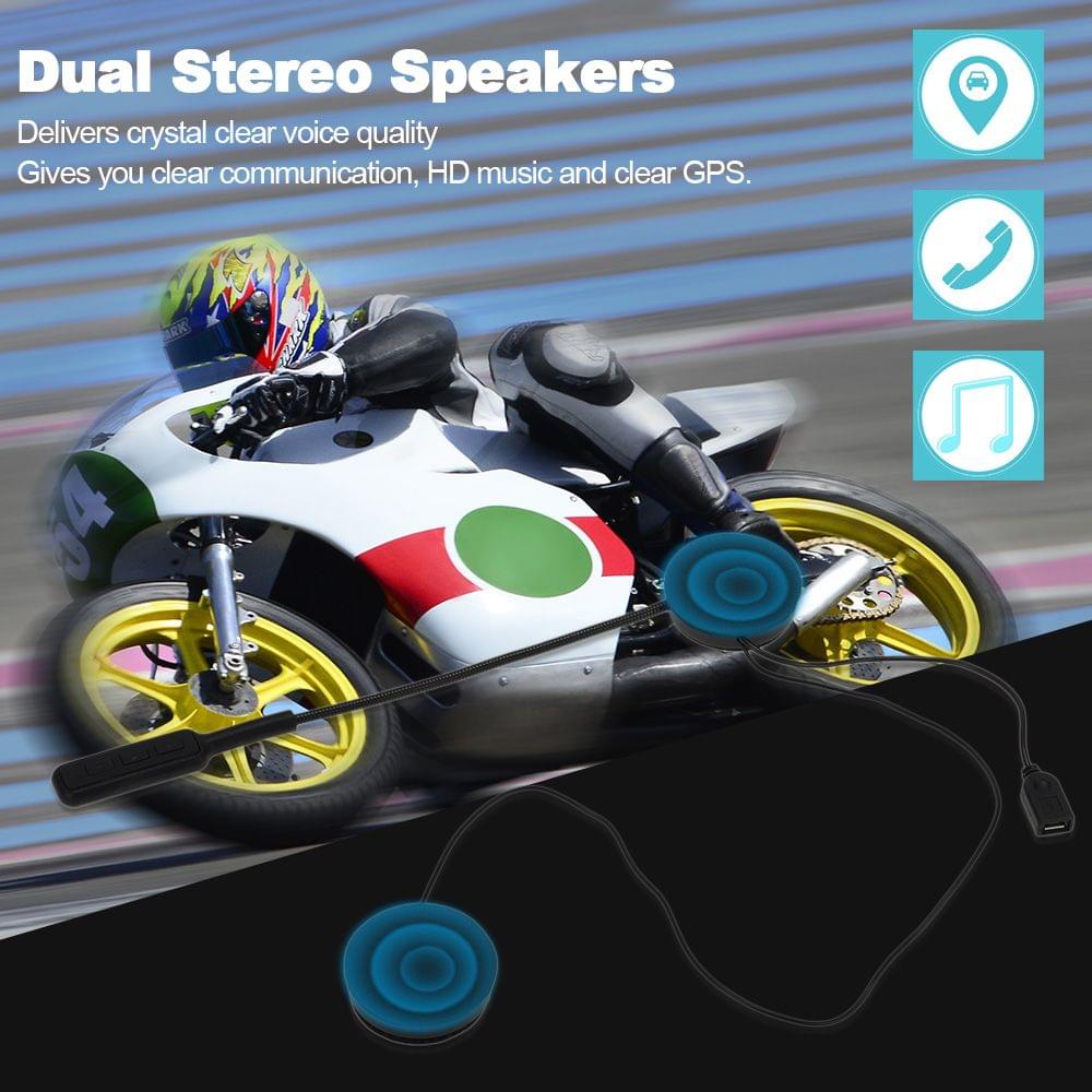 Motorcycle Motorbike Helmet Bluetooth Headsets Wireless