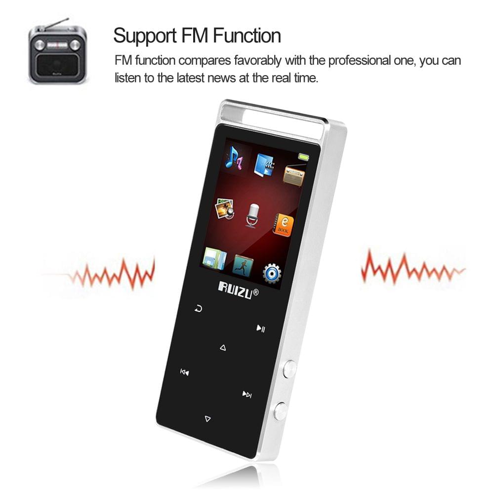 Uniqkart 8GB MP3 Player Lossless Music Player High Fidelity FM