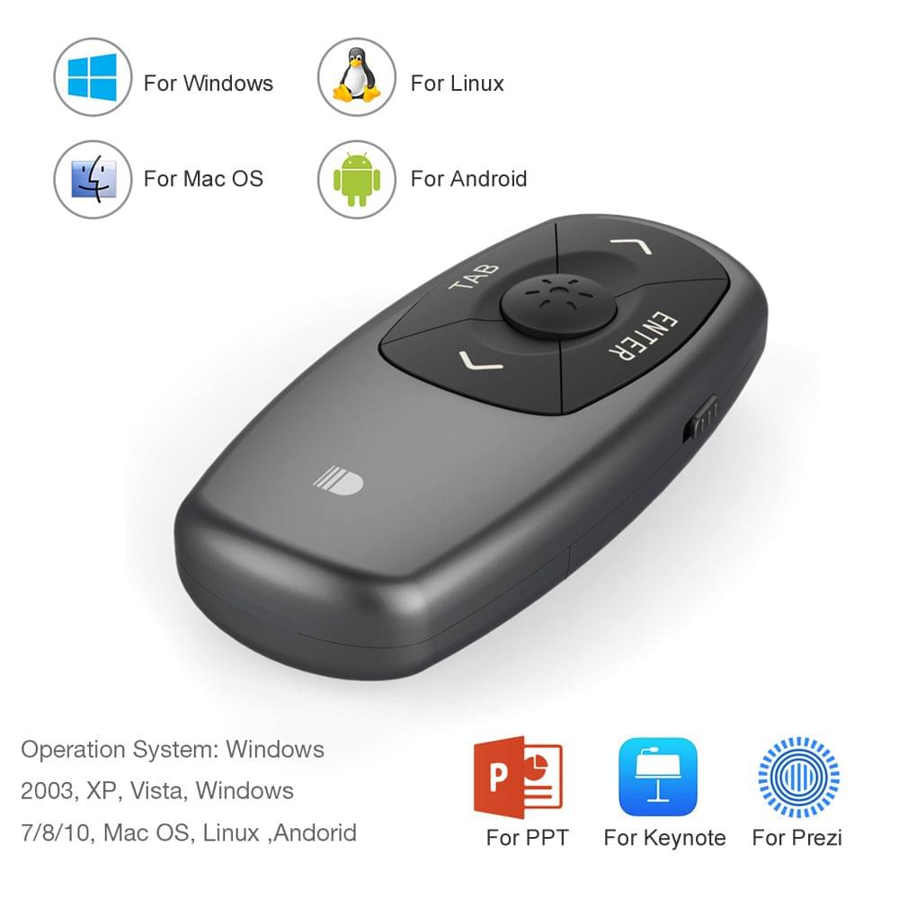 doosl DSIT011 Wireless Laser Presenter Pointer 2.4GHz
