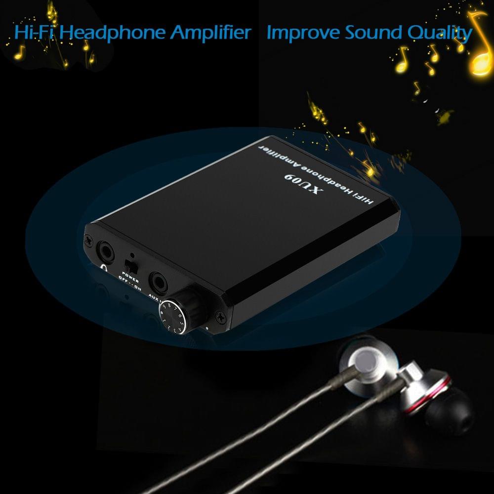 XU09 Hi-Fi Headphone Amplifier Portable High Quality Sound