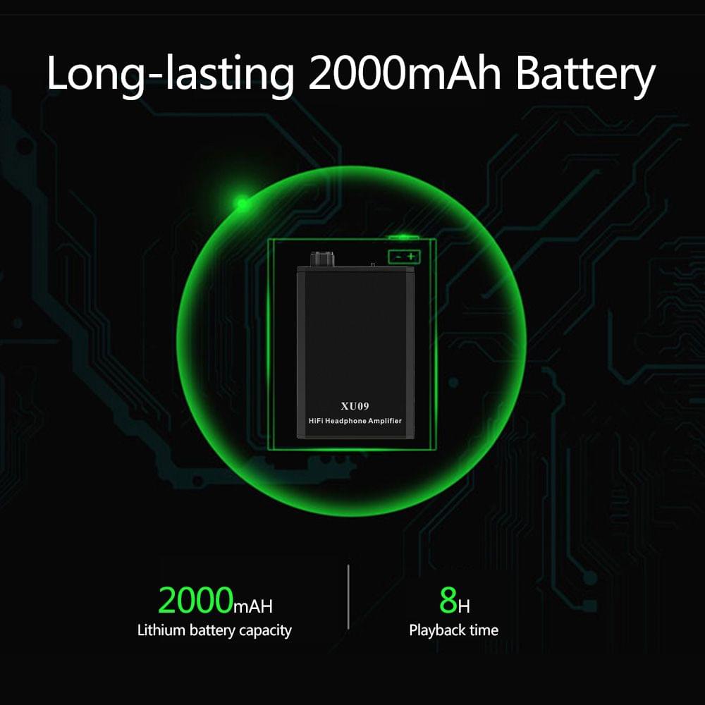 XU09 Hi-Fi Headphone Amplifier Portable High Quality Sound