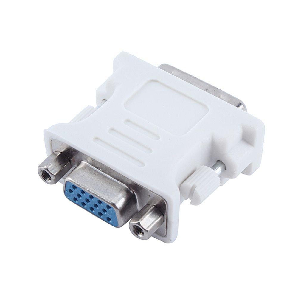 DVI-I 24+5 Pin DVI Male to VGA Female Video Converter HD