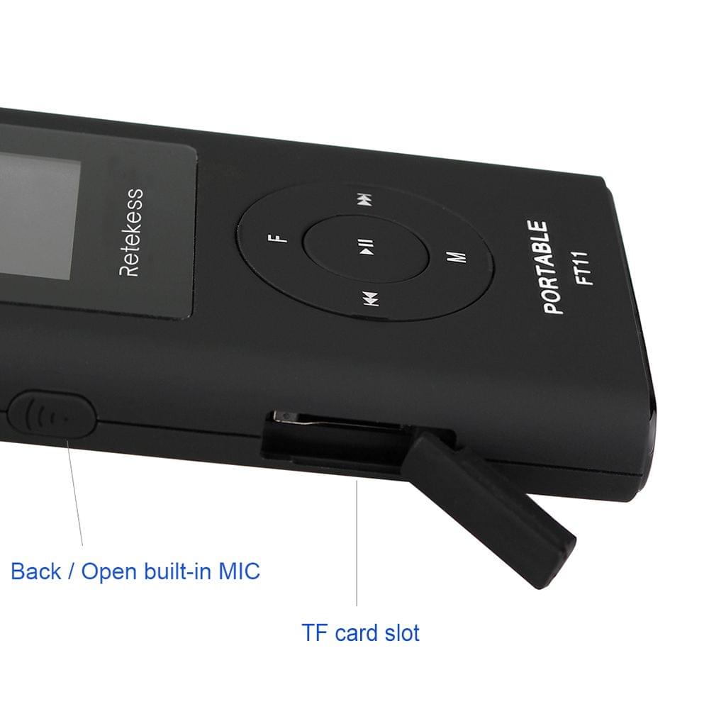 Retekess FT11 Handheld FM Transmitter MP3 Broadcast Radio