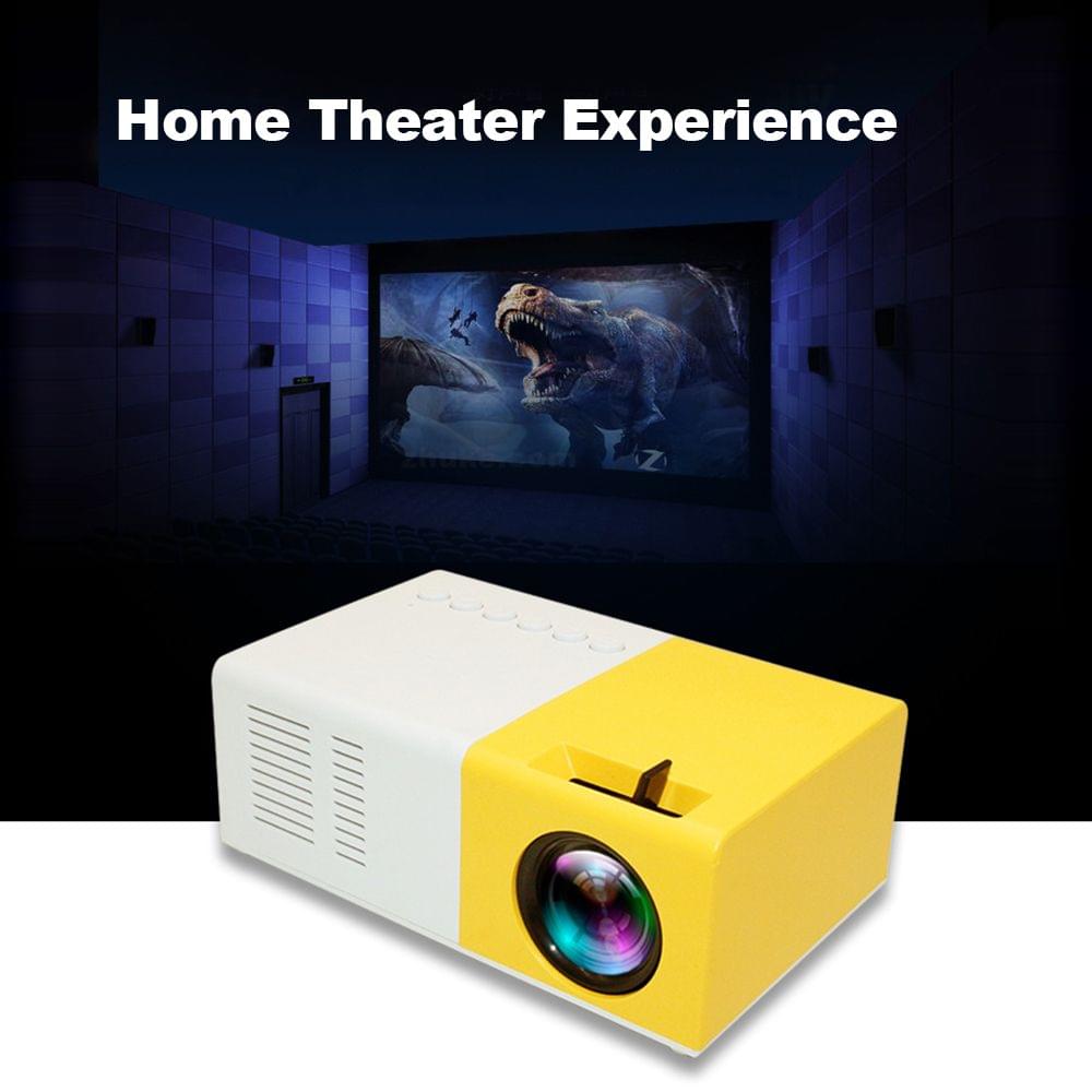 Mini Pocket LED Projector Portable LCD Projector 400 Lumens