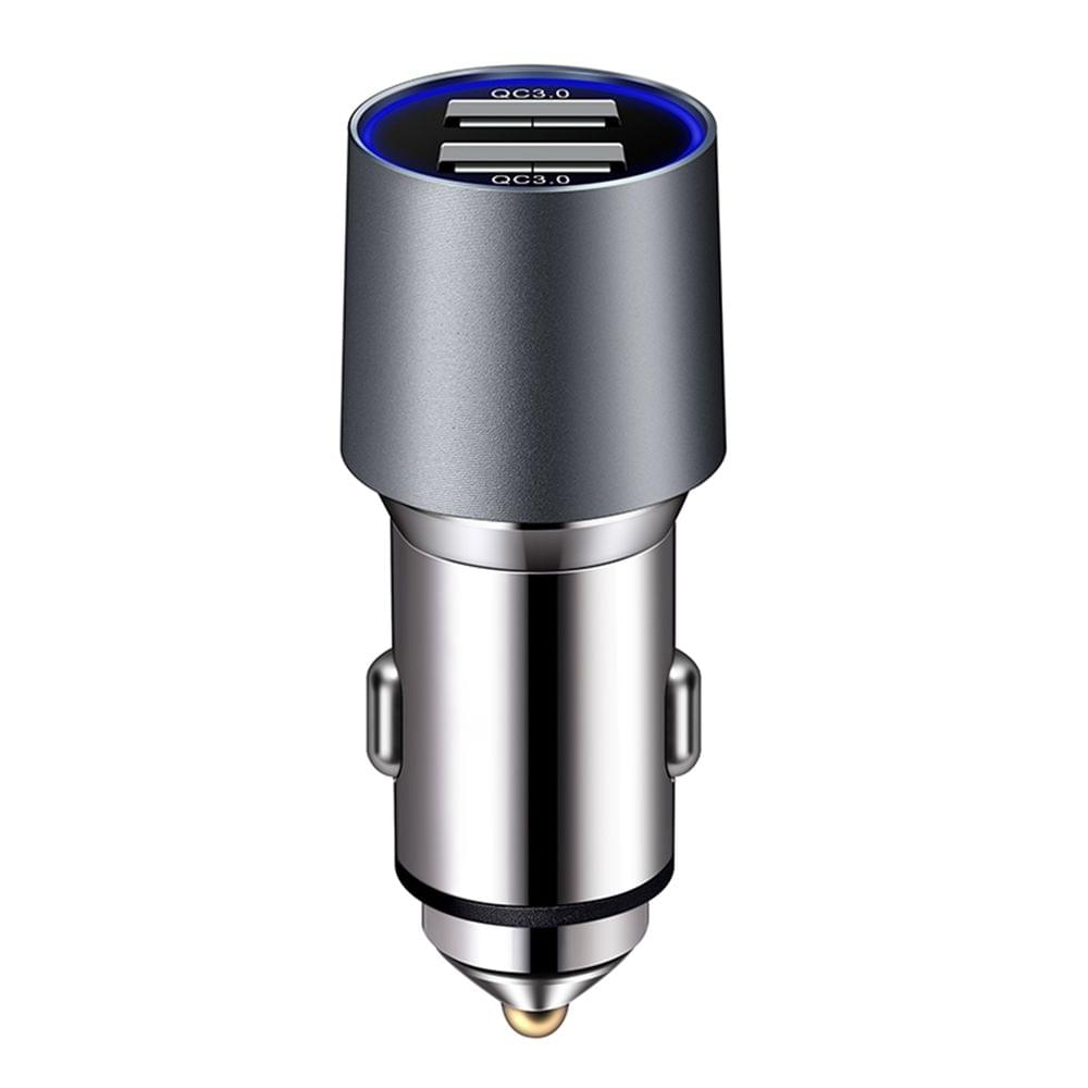 Quick Charge Car Charger with Dual USB Ports QC3.0 Fast - Type 1
