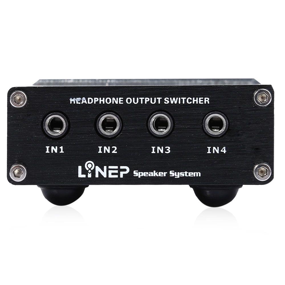 A985 Digital Audio Signal Switch 4 Input 4 Output Earphone