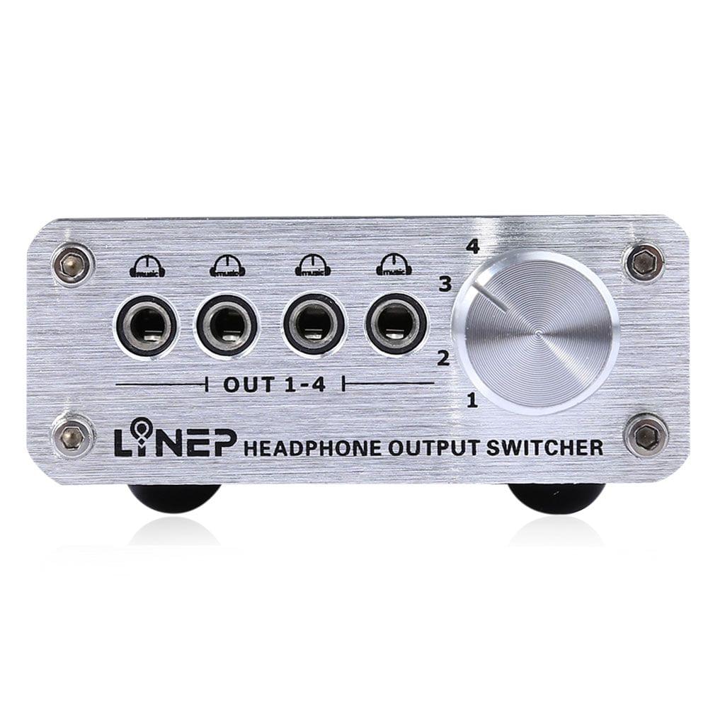 A985 Digital Audio Signal Switch 4 Input 4 Output Earphone