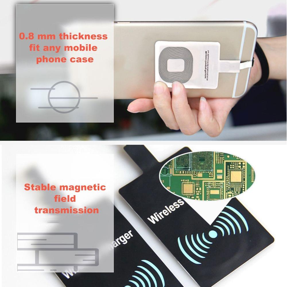 QI Wireless Charger Receiver Wireless Charging Receiver - Android positive interface