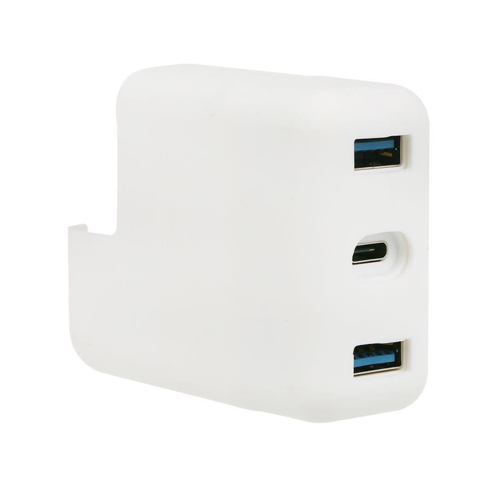 Portable Fast Charge Converter 2 USB 3.0+ Type-C Adapter