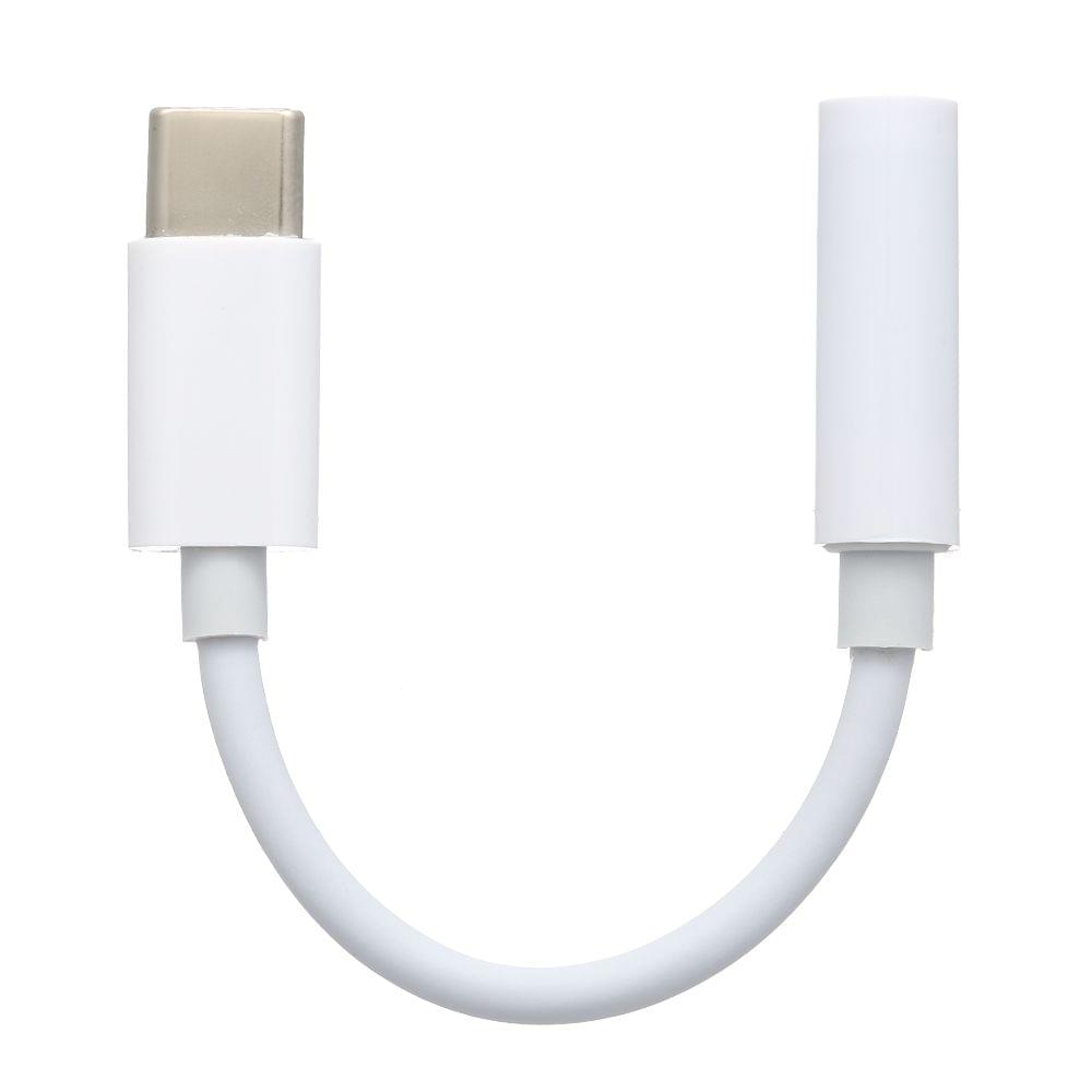USB C to 3.5mm Headphone Jack Adapter with Digital Audio