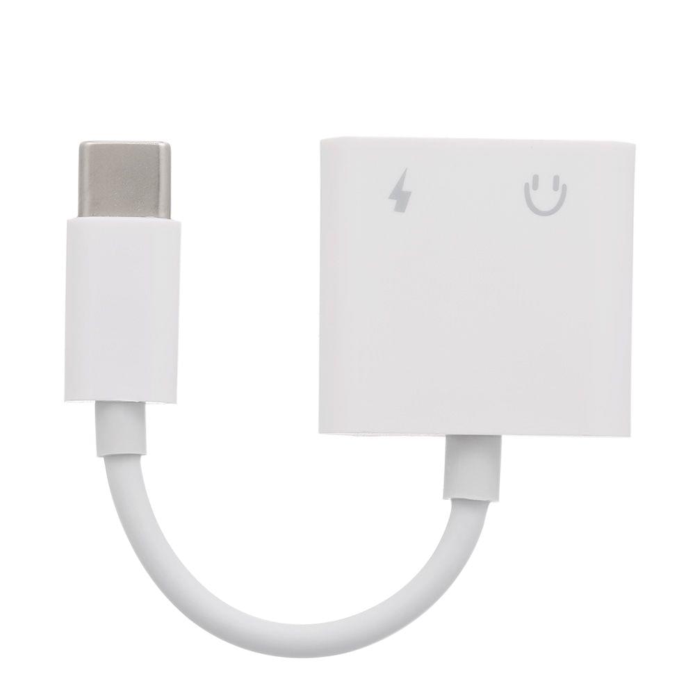 USB C to Type C Audio Headset Adapter USB C Power Charging