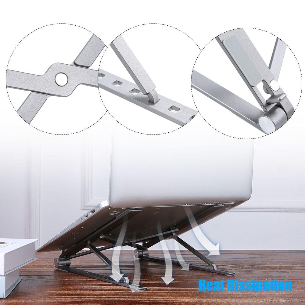 Docooler Laptop Stand Nine Levels Adjustable Laptop Riser