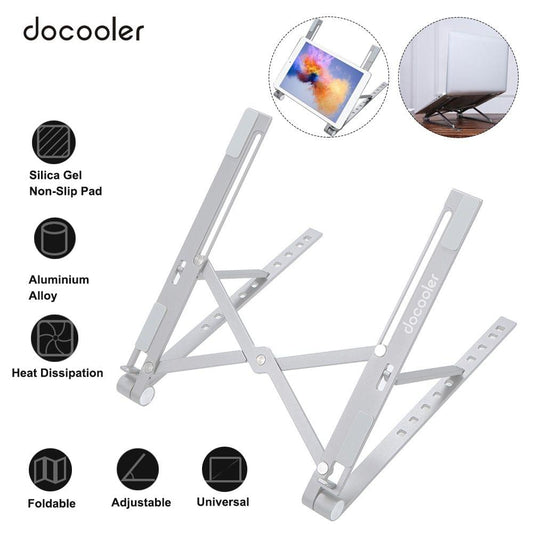 Docooler Laptop Stand Nine Levels Adjustable Laptop Riser