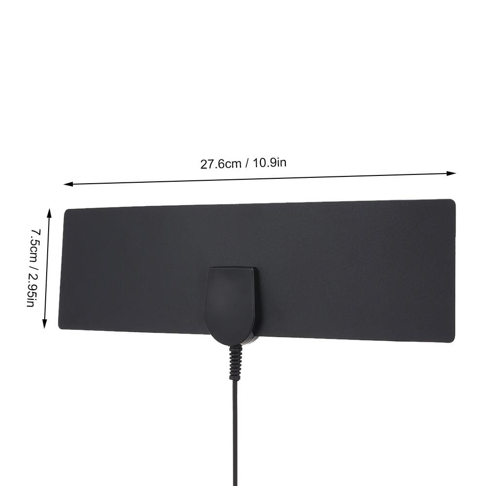 Indoor HDTV Antenna Digital TV Antenna Flat Panel UHF FM HD