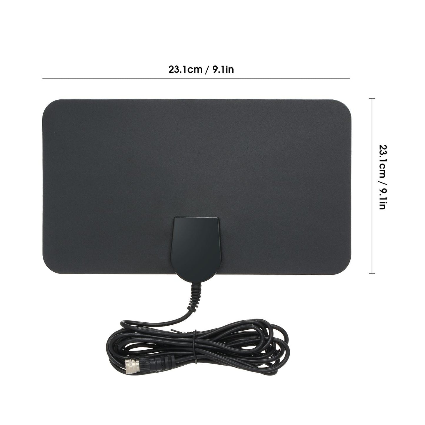 Indoor Digital TV Antenna HD Signal Flat Panel UHF FM HDTV