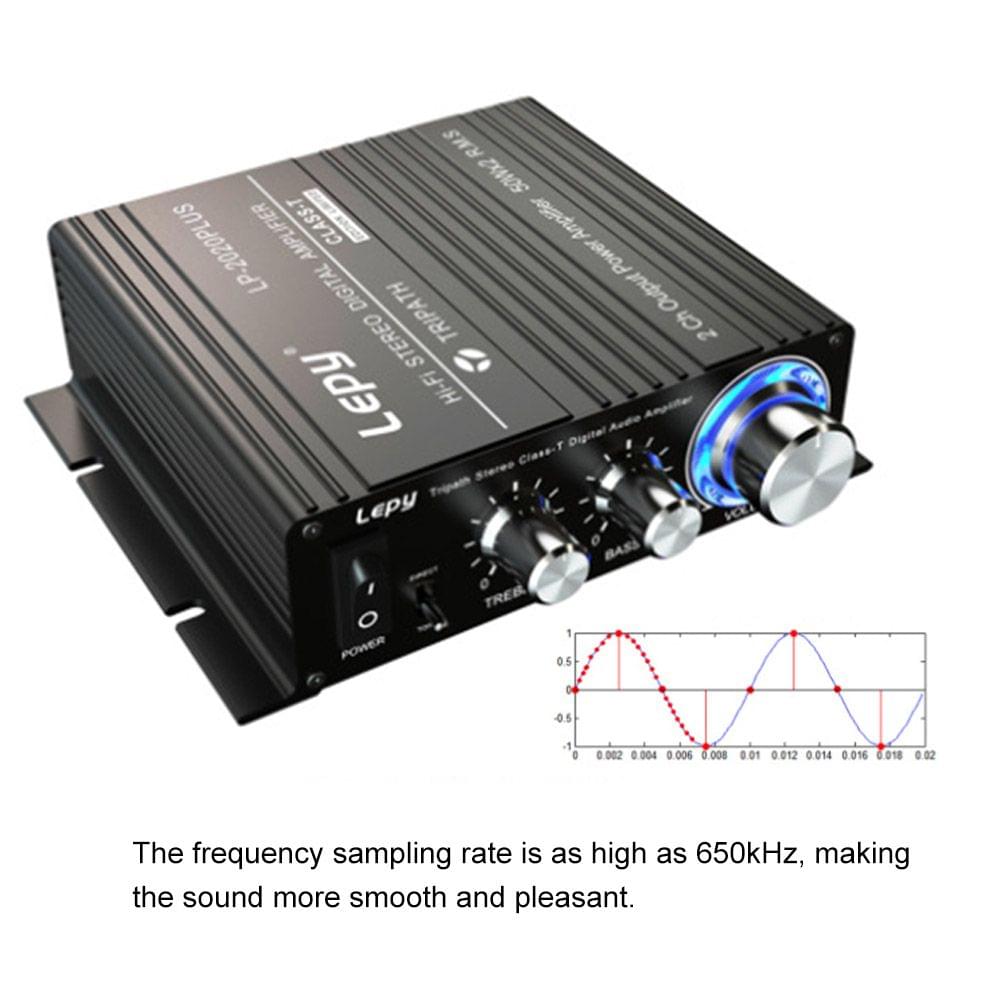 Lepy HiFi Stereo Class T Digital Audio Amplifier Power - EU Plug