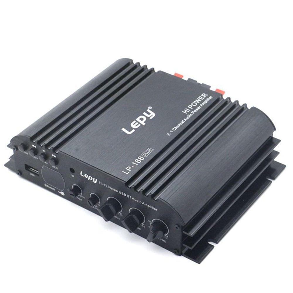 Lepy HiFi Stereo Digital Audio Amplifier 2.1 Channel - EU Plug
