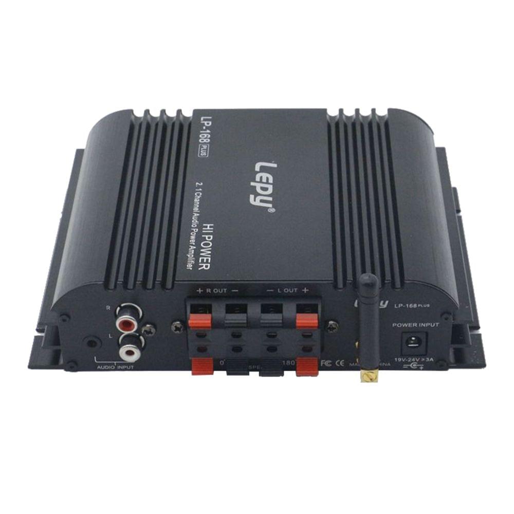 Lepy HiFi Stereo Digital Audio Amplifier 2.1 Channel - EU Plug