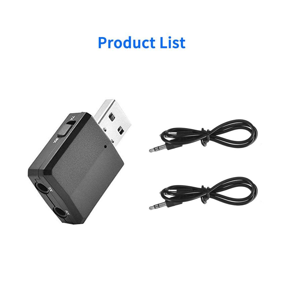 BT 5.0 Wirelessly Receiver Audio Adapter Transmitter 3.5mm