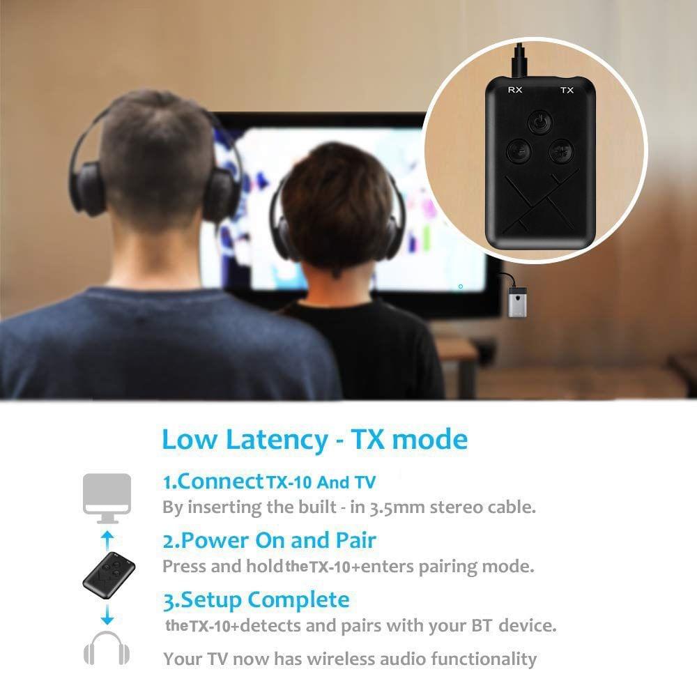 KR-TX10 Audio Adapter USB BT 2 in 1 Trans-mitter/Receiver