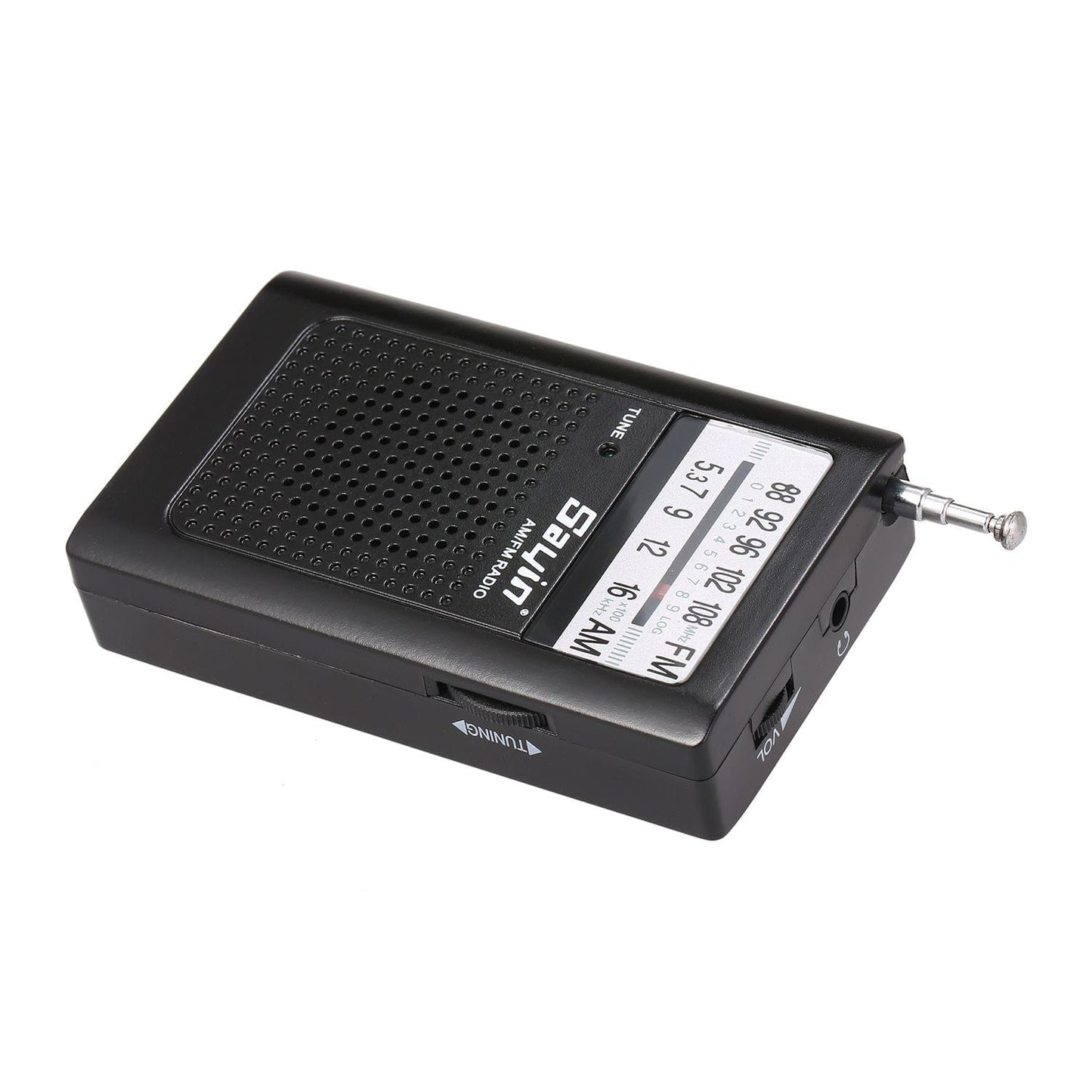 Mini AM FM Radio 2 Band Radio Receiver Portable Pocket