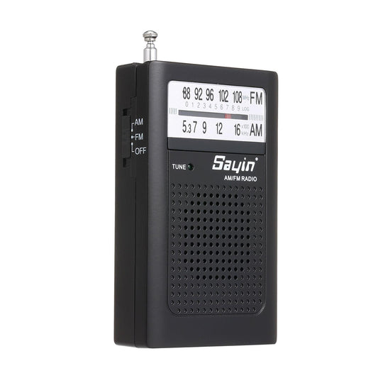 Mini AM FM Radio 2 Band Radio Receiver Portable Pocket