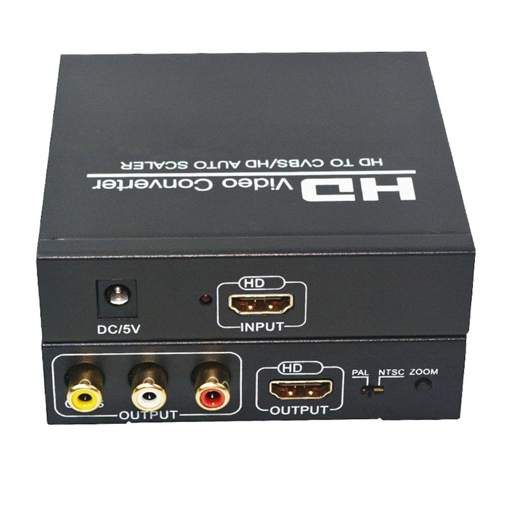 HD to CVBS RCA HD Converter 1080P PAL NTSC HDCP Protocol AV