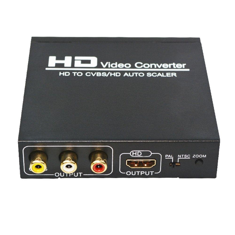 HD to CVBS RCA HD Converter 1080P PAL NTSC HDCP Protocol AV