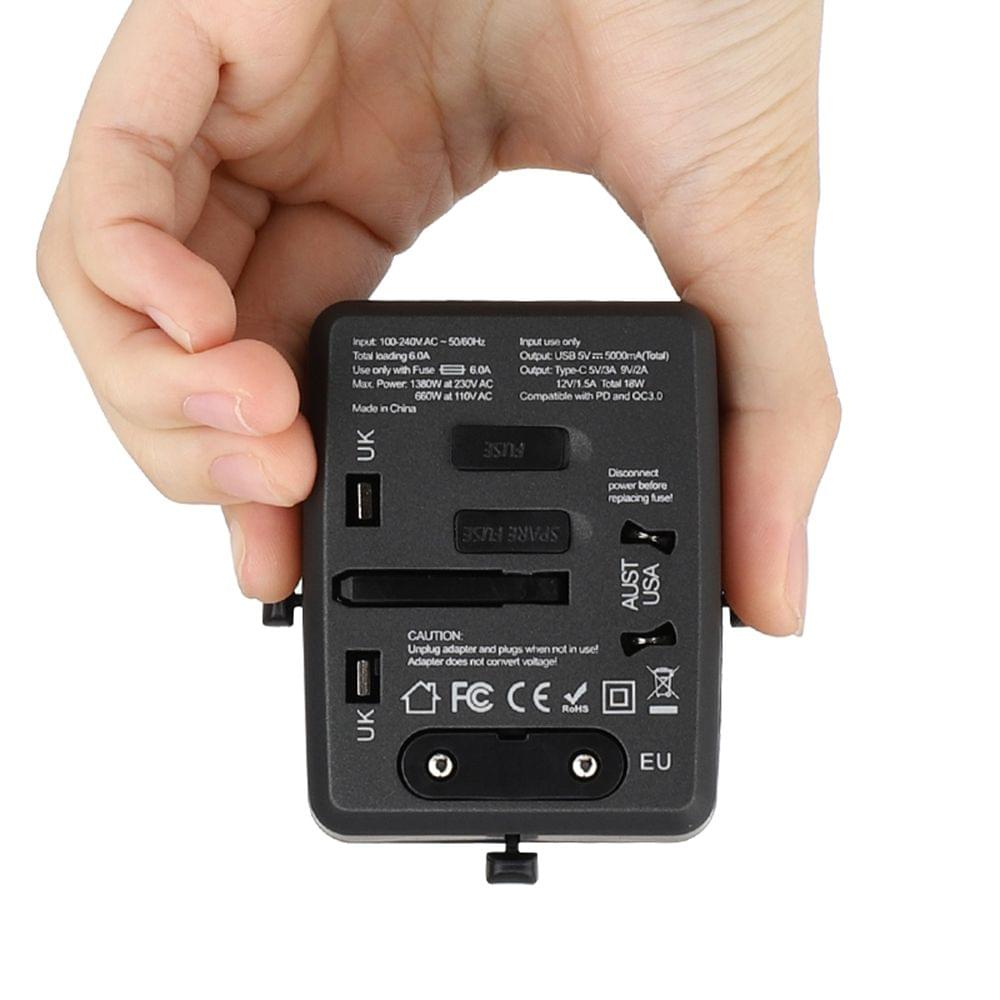 Universal Travel Adapter Worldwide All in One Phone Wall - 1