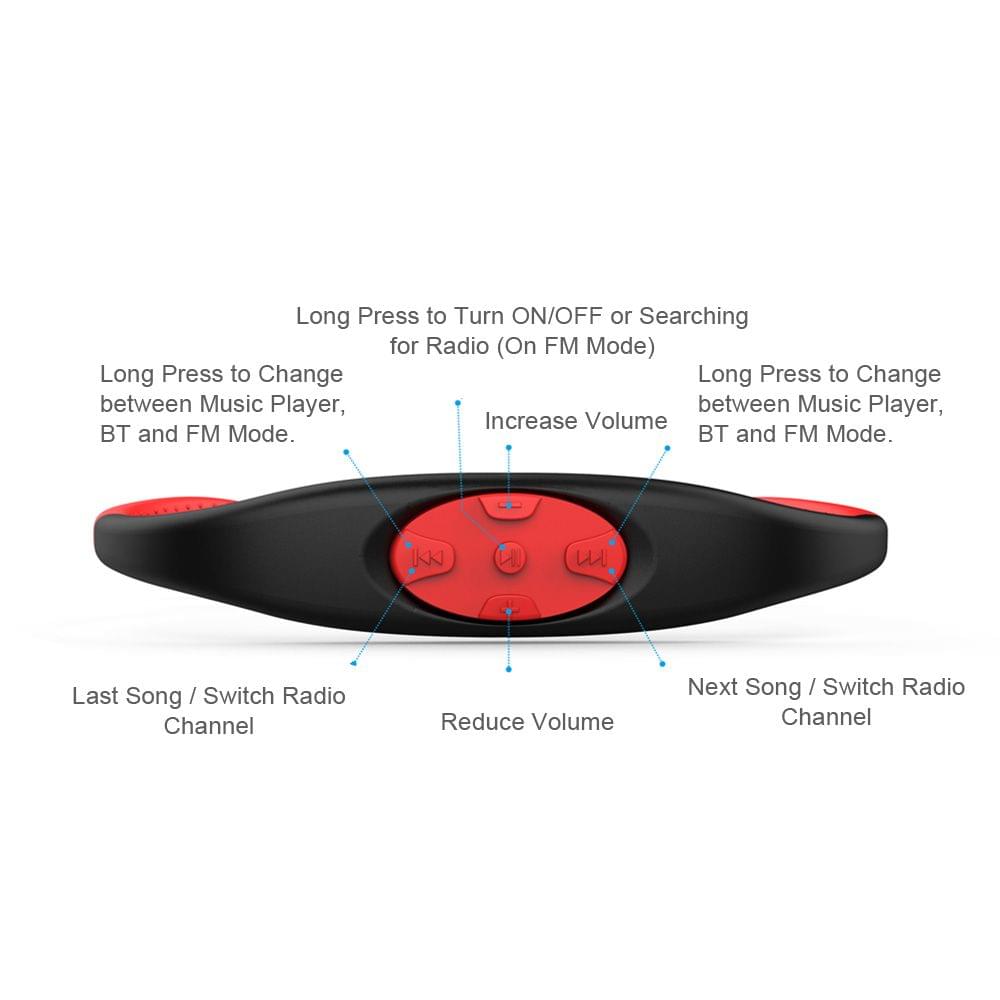 Sport Earphones Bluetooth 5.0 Headphone 8GB Music Player