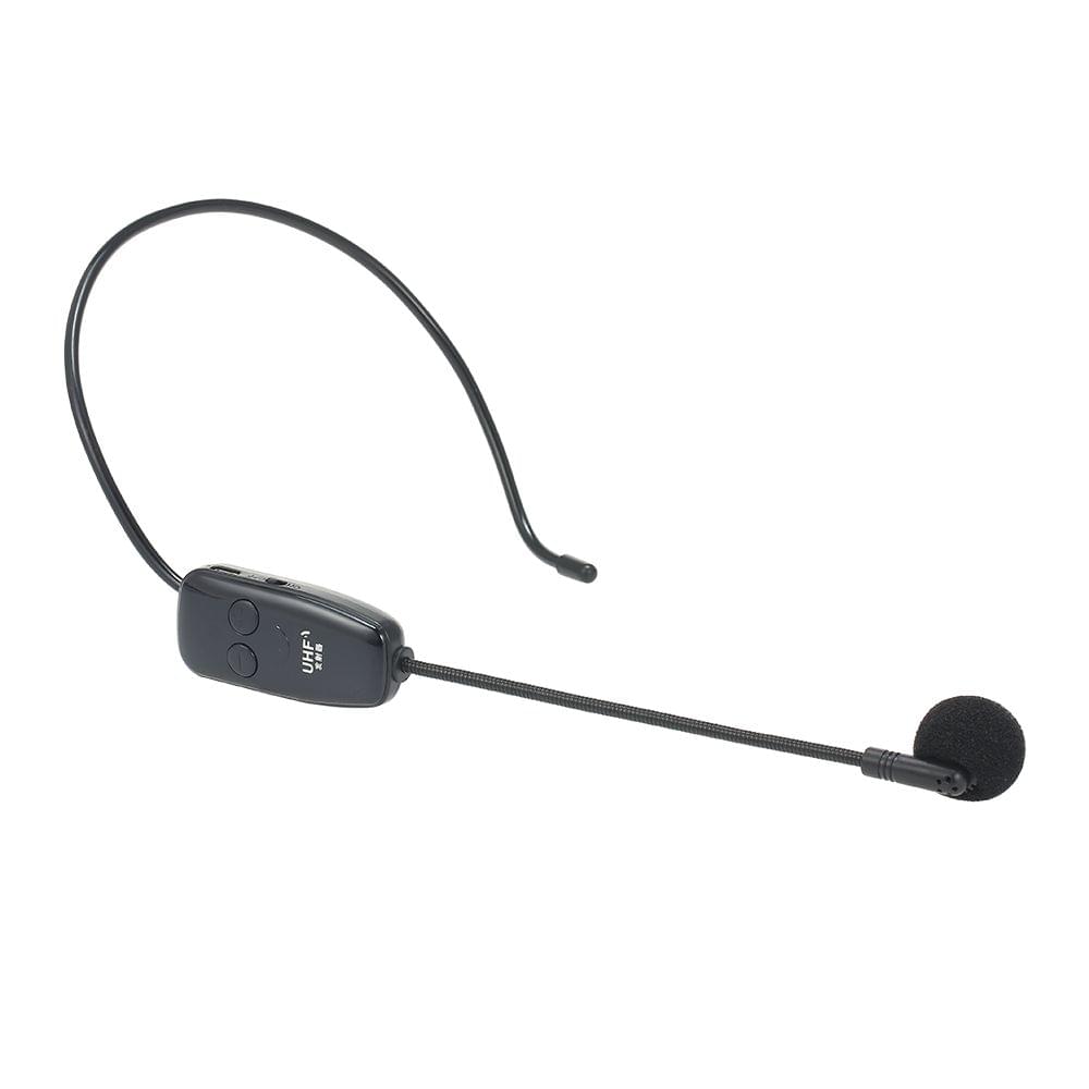 Head-mounted UHF Wireless Microphone One Drag Two