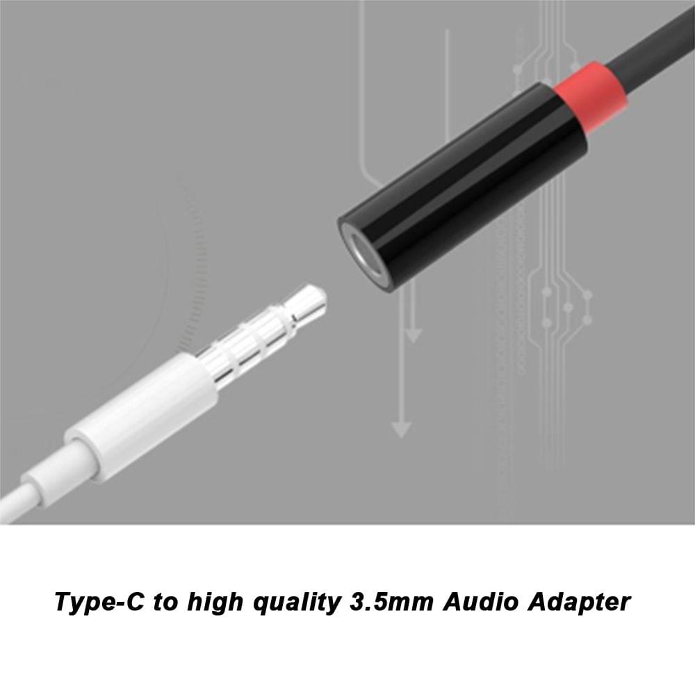 HIFI DAC Earphones Amplifier Type-C to 3.5mm Audio Adapter