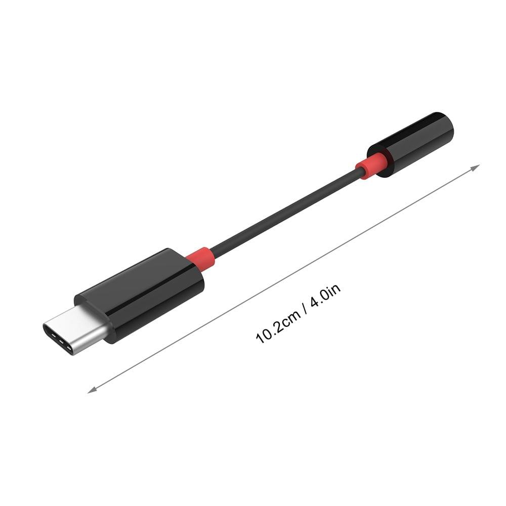 HIFI DAC Earphones Amplifier Type-C to 3.5mm Audio Adapter