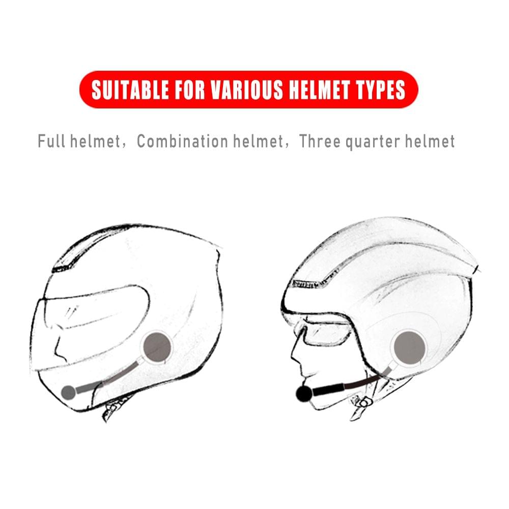 MaxTo M1 Motorcycle Riders BT Headphone Moto Helmet Headset