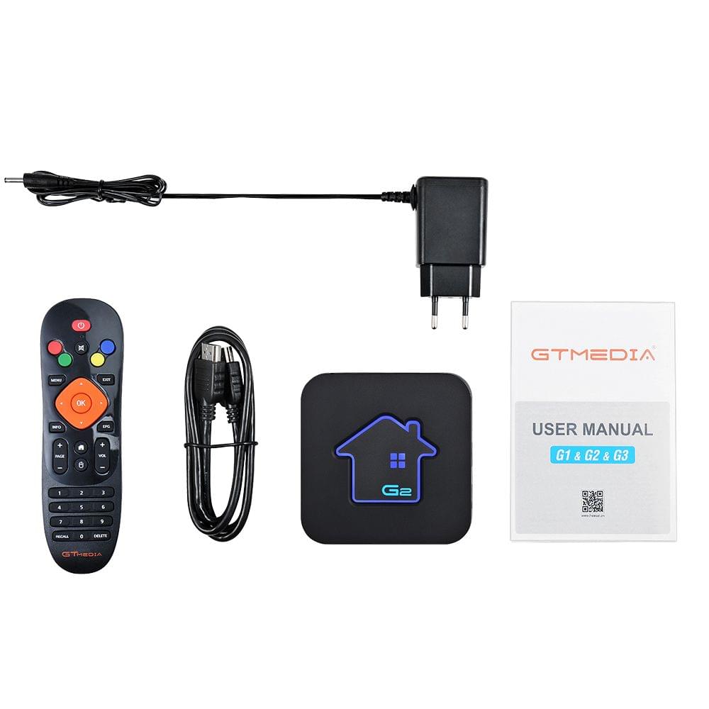 Uniqkart G2 Android TV Box+IPTV Server Remote Control Ultra - EU Plug