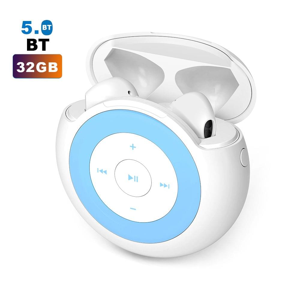 IDISKK True Wireless Earbuds 32GB MP3 Player 3-In-1