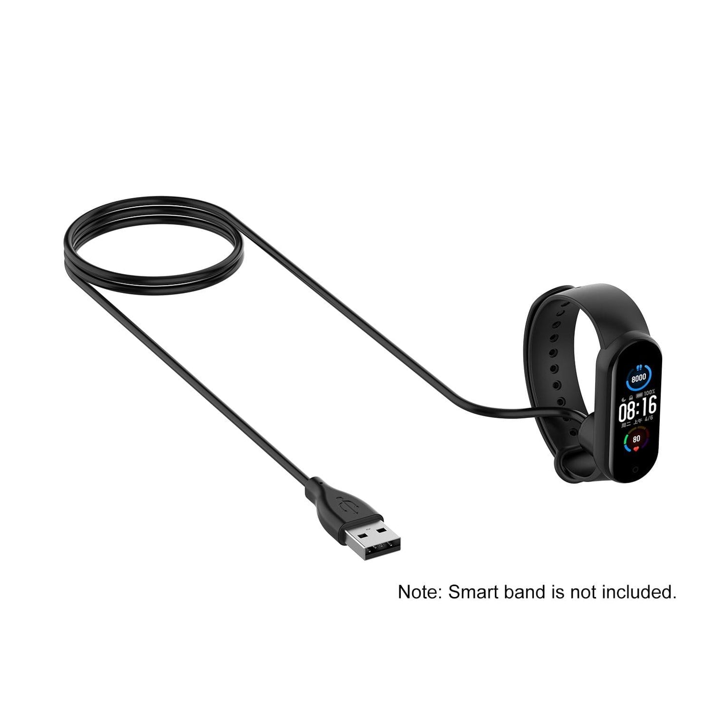 Magnetic USB Charging Dock Cable Compatible with Mi Band 5