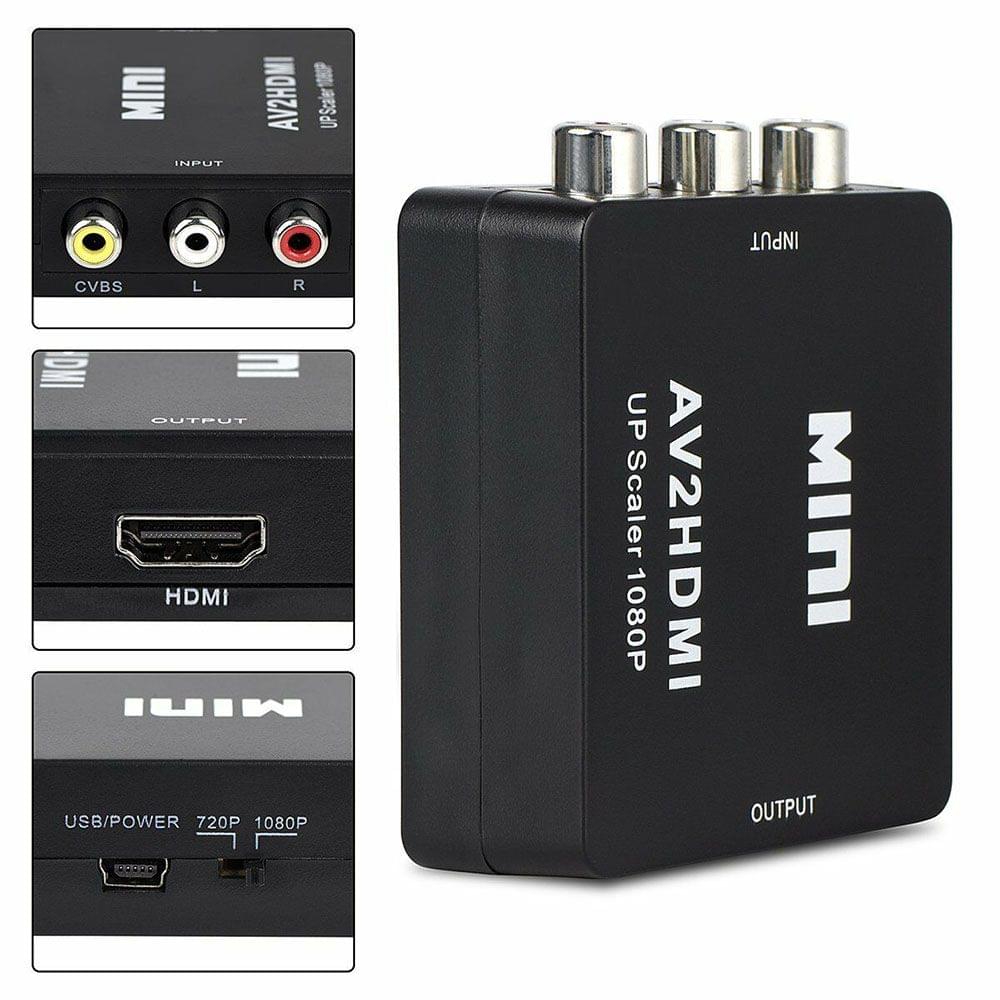 Mini Portable USB Charge Transverter Adjustable 720P/1080P