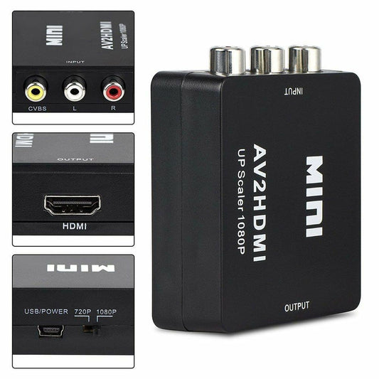 Mini Portable USB Charge Transverter Adjustable 720P/1080P