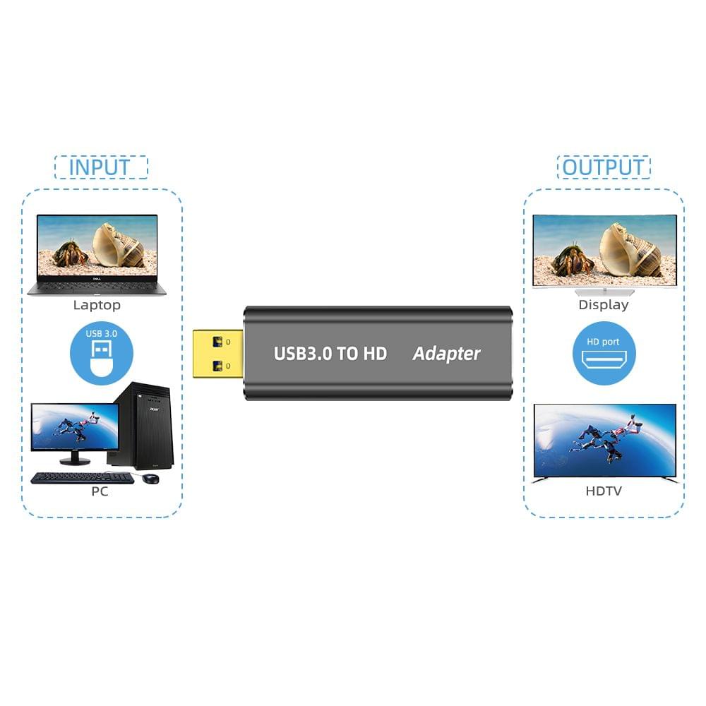 USB 3.0 TO HD Adapter Male to HD Female Adapter Convertor